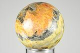 Polished Bumblebee Jasper Sphere - Indonesia #194560-1